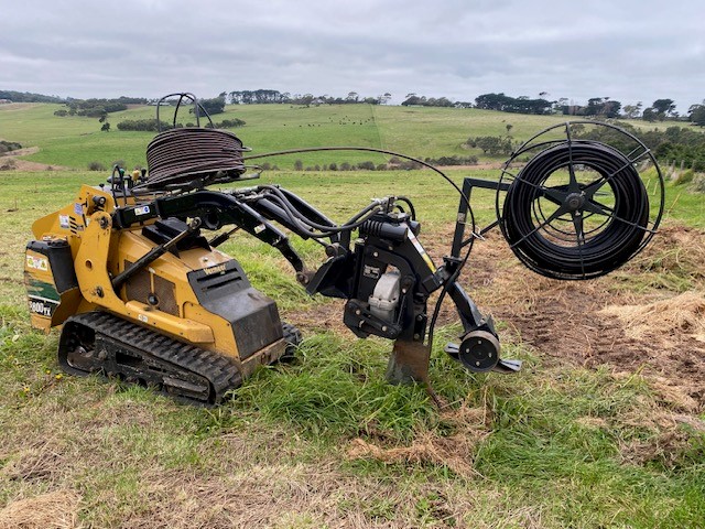 Vibratory Plow Irrigation